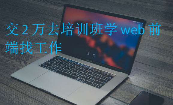 交2萬(wàn)去培訓(xùn)班學(xué)web前端找工作